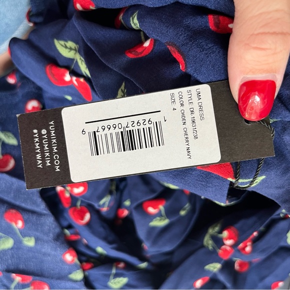 Anthropologie Yumi Kim Uma Cherry Cutout Maxi 4 - Picture 10 of 10